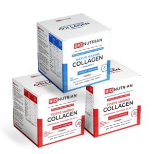 Bionutrian Natur Marine Collagen + Bionutrian Forte Marine Collagen, kolagény v prášku