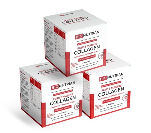 Bionutrian Forte Marine Collagen + magnézium, vitamíny B a C