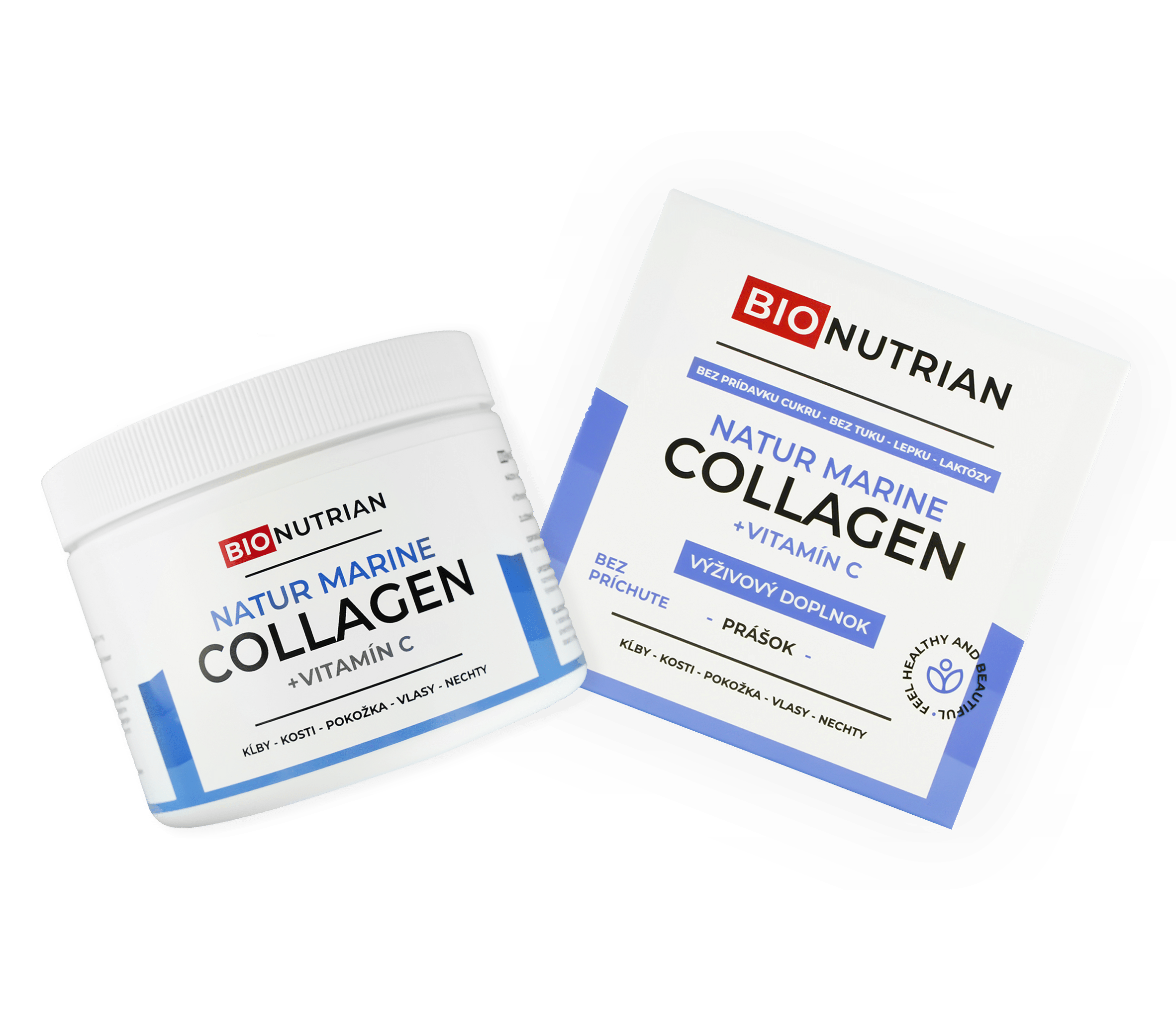 Bionutrian Natur Marine Collagen, kolagén v prášku